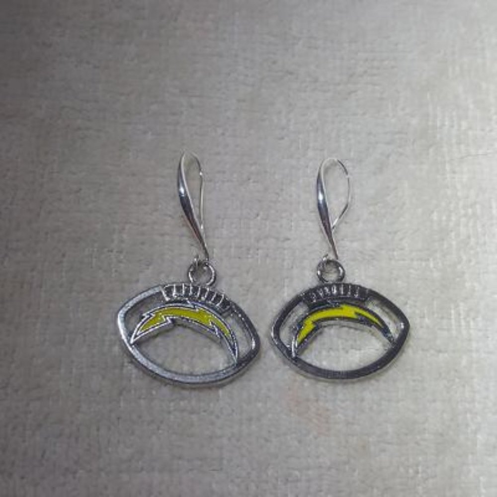 Los Angeles Chargers NFL Dangle Earrings NEW